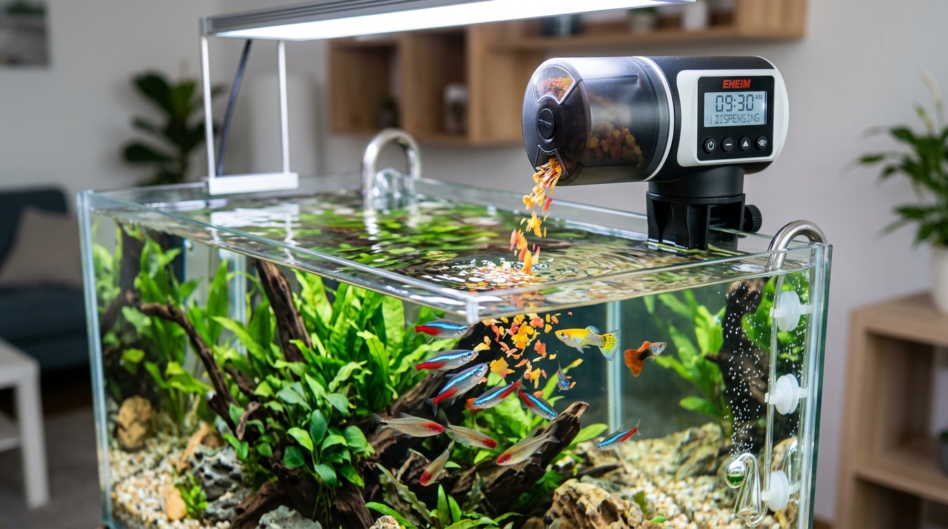 Best Automatic Fish Feeders for Worry-Free Vacations & Daily Feeding