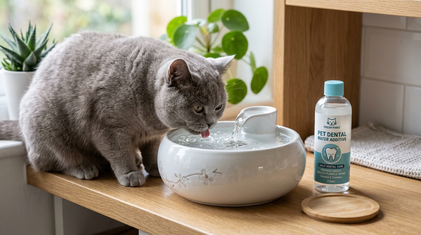 Best Cat Water Additives for Fresh Breath & Tartar Defense