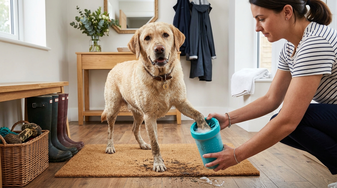 Best Muddy Dog Paw Cleaners: Silicone Plunger Cups & Paw Wash Wipes