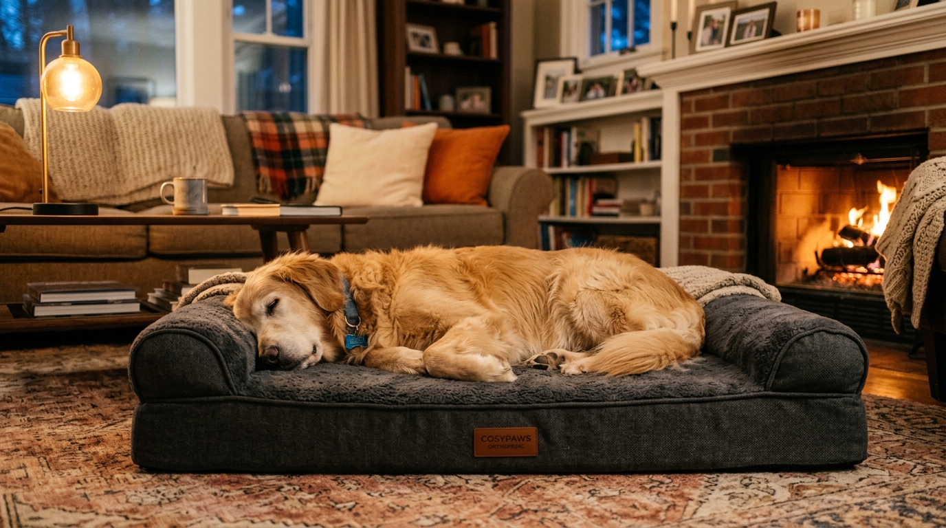 Best Orthopedic Dog Beds for Large Breeds & Canine Hip Dysplasia