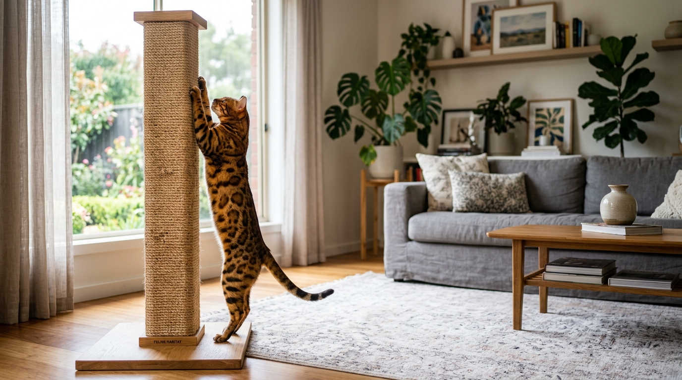 Best Cardboard Cat Scratching Loungers & Modern Curved Scratch Sofas